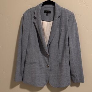 Talbots medium blue blazer.  EUC